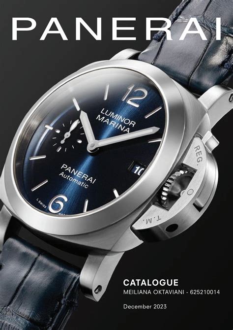 panerai catalogue.